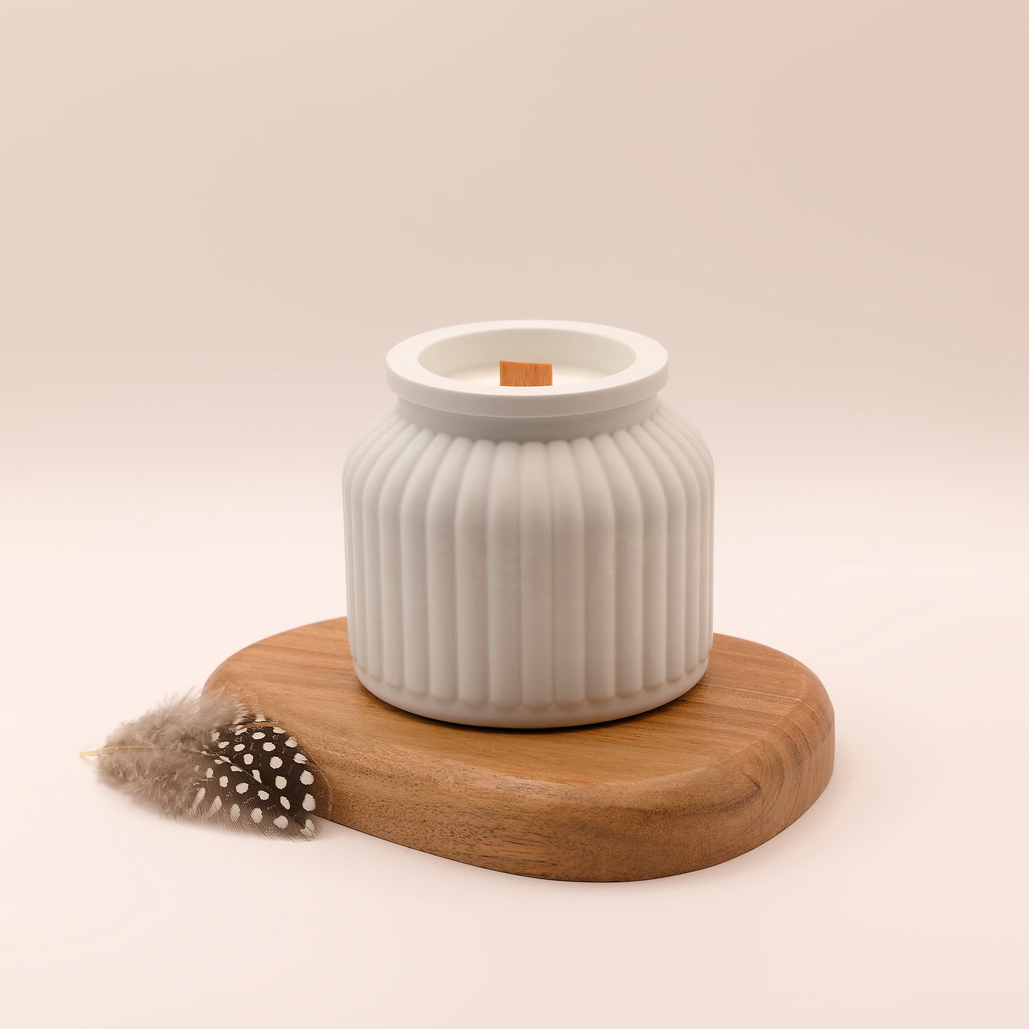 Bougie parfumée - Sora - Fleur de coton - L'Atelier de Silaya