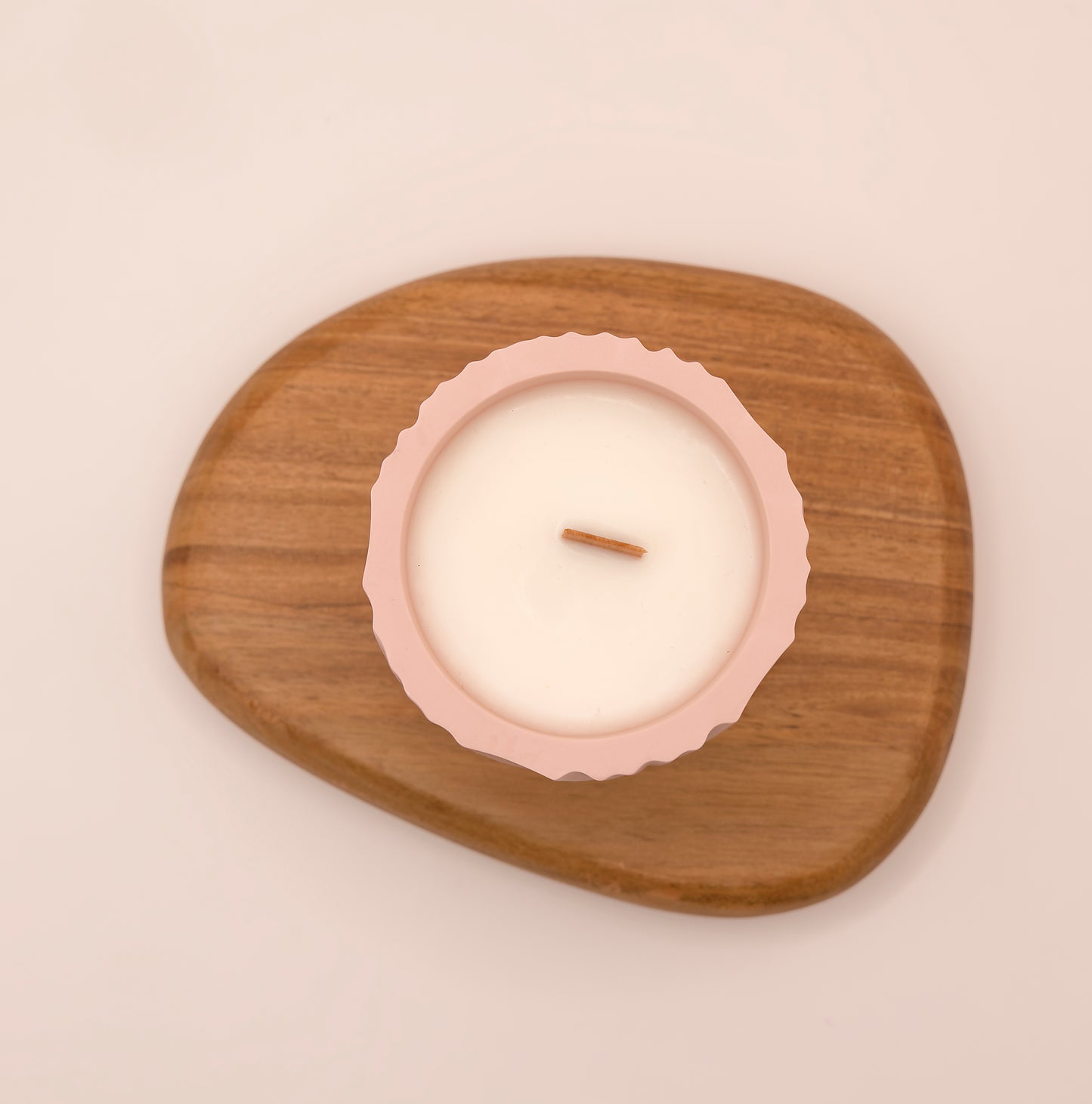 Bougie parfumée - Alma - Cognac (couleur vieux rose)