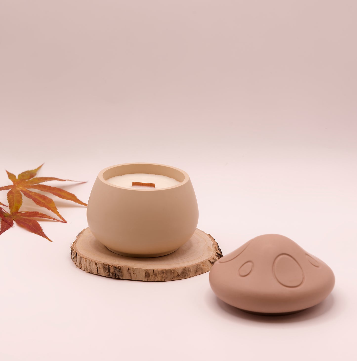 Bougie Astrid - Parfum Bois de Rose
