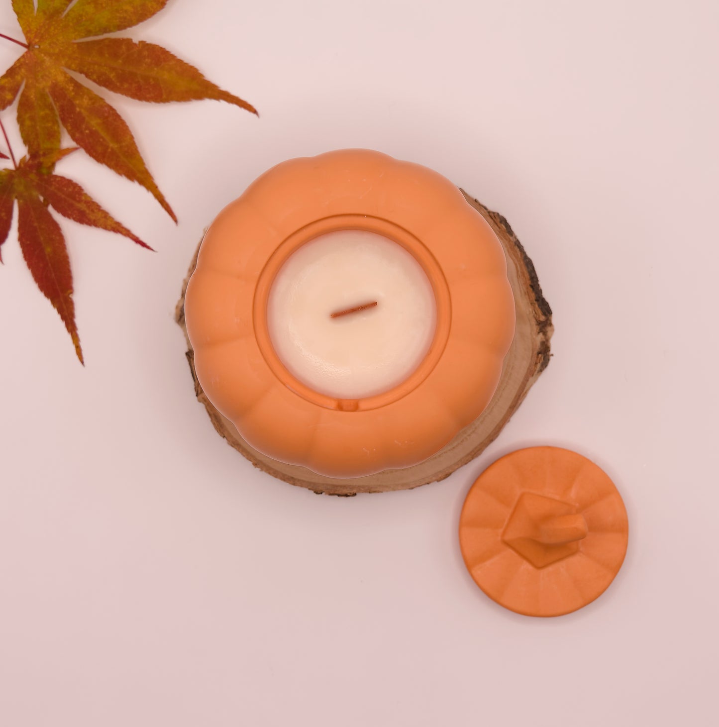 Bougie Freyja - Parfum Citrouille Blanche Ambrée