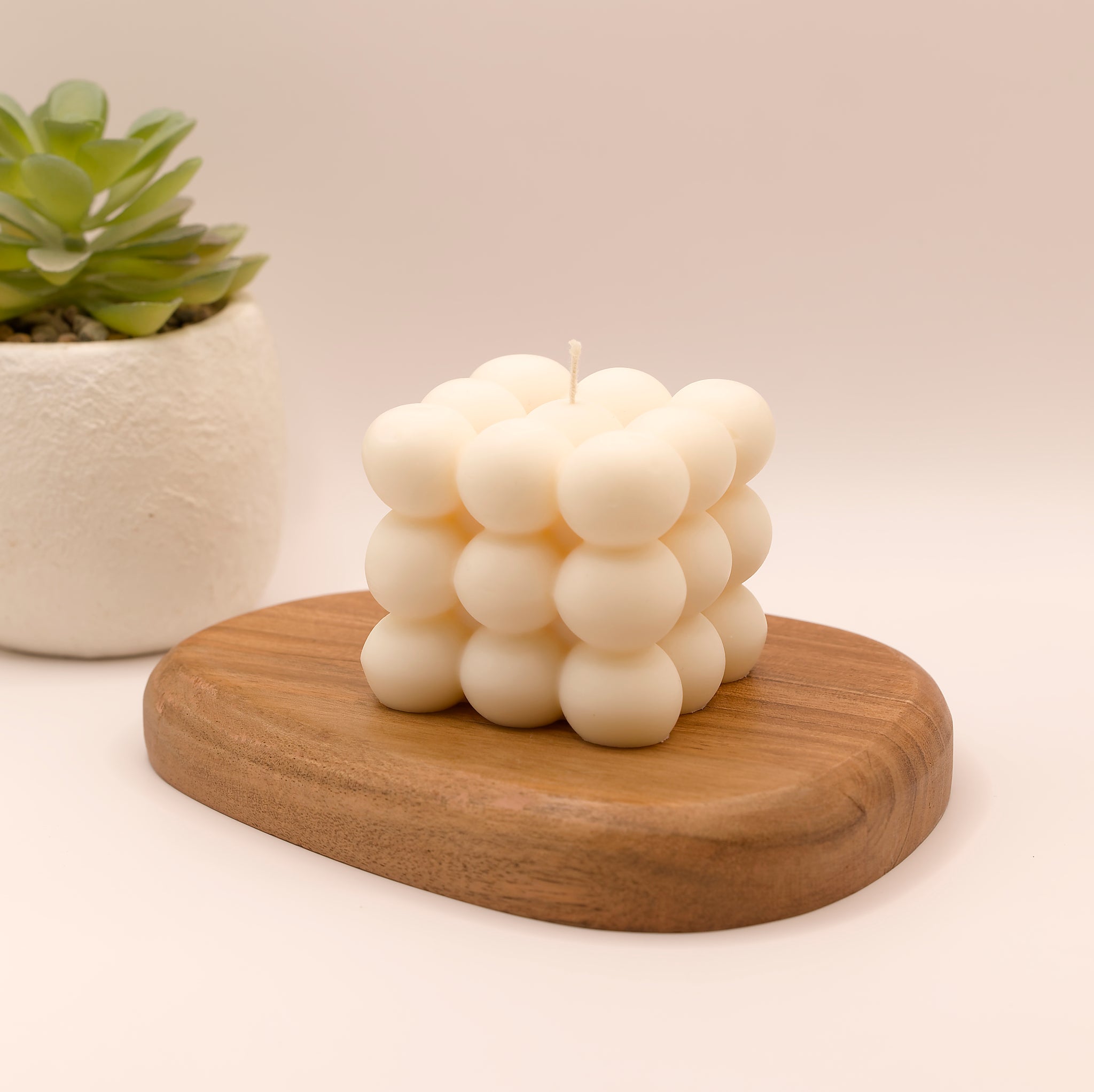 Bougie décorative en cire