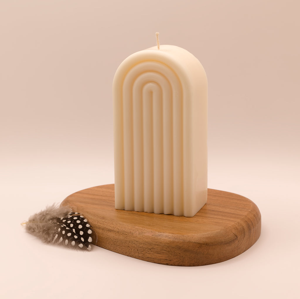 Bougie décorative en cire