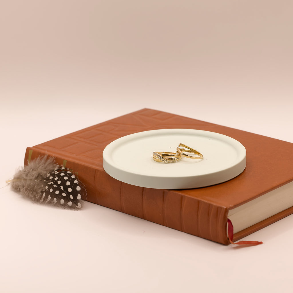 Plateau en jesmonite Maria