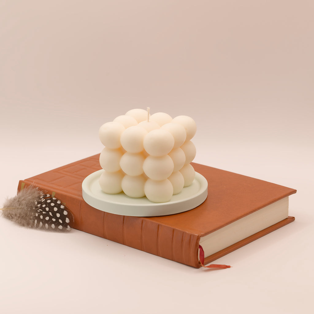 Bougie décorative en cire