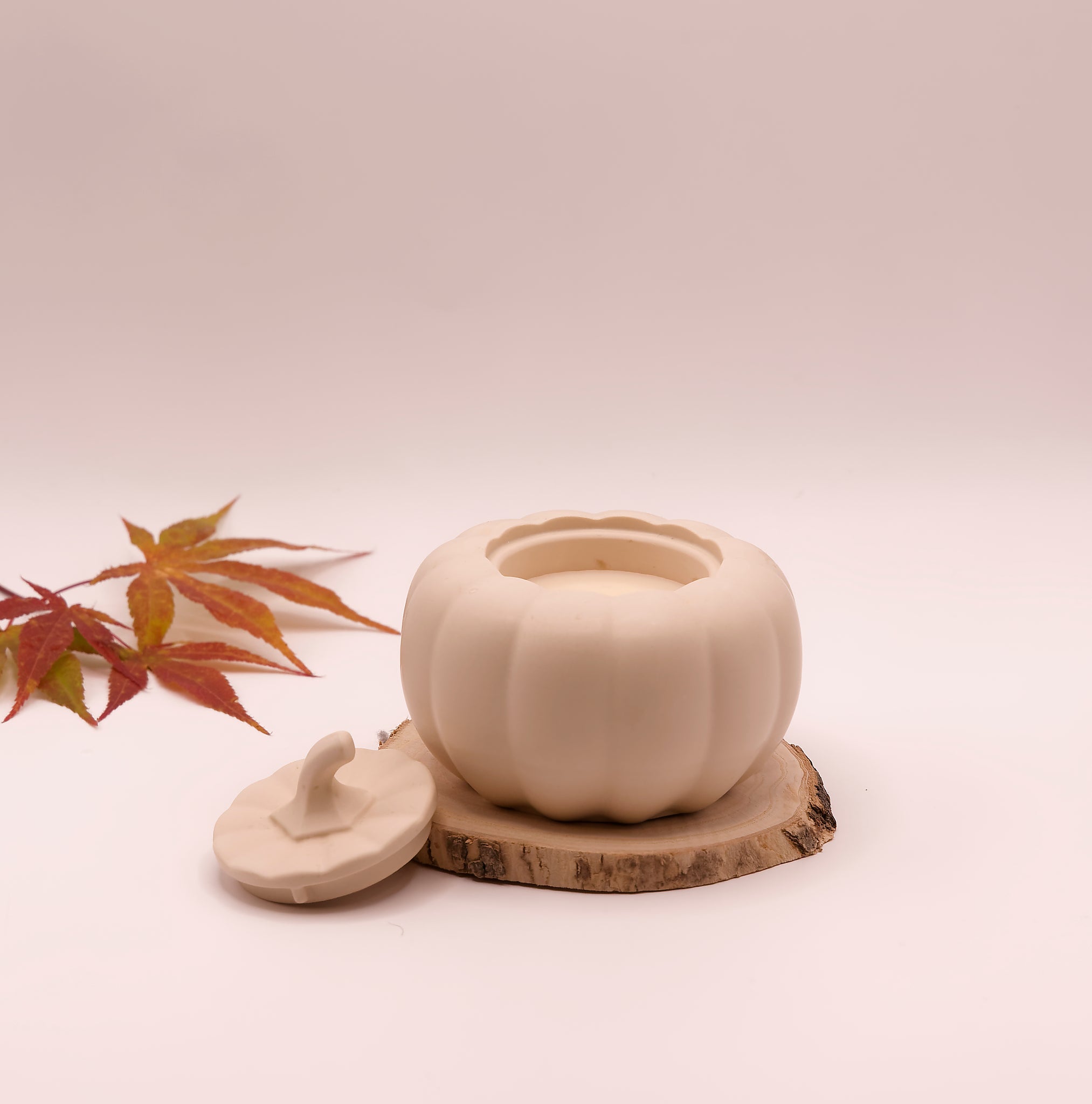 Bougie Freyja - Parfum Citrouille blanche ambree