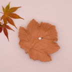 Plateau en Jesmonite Thea - Feuille d’erable