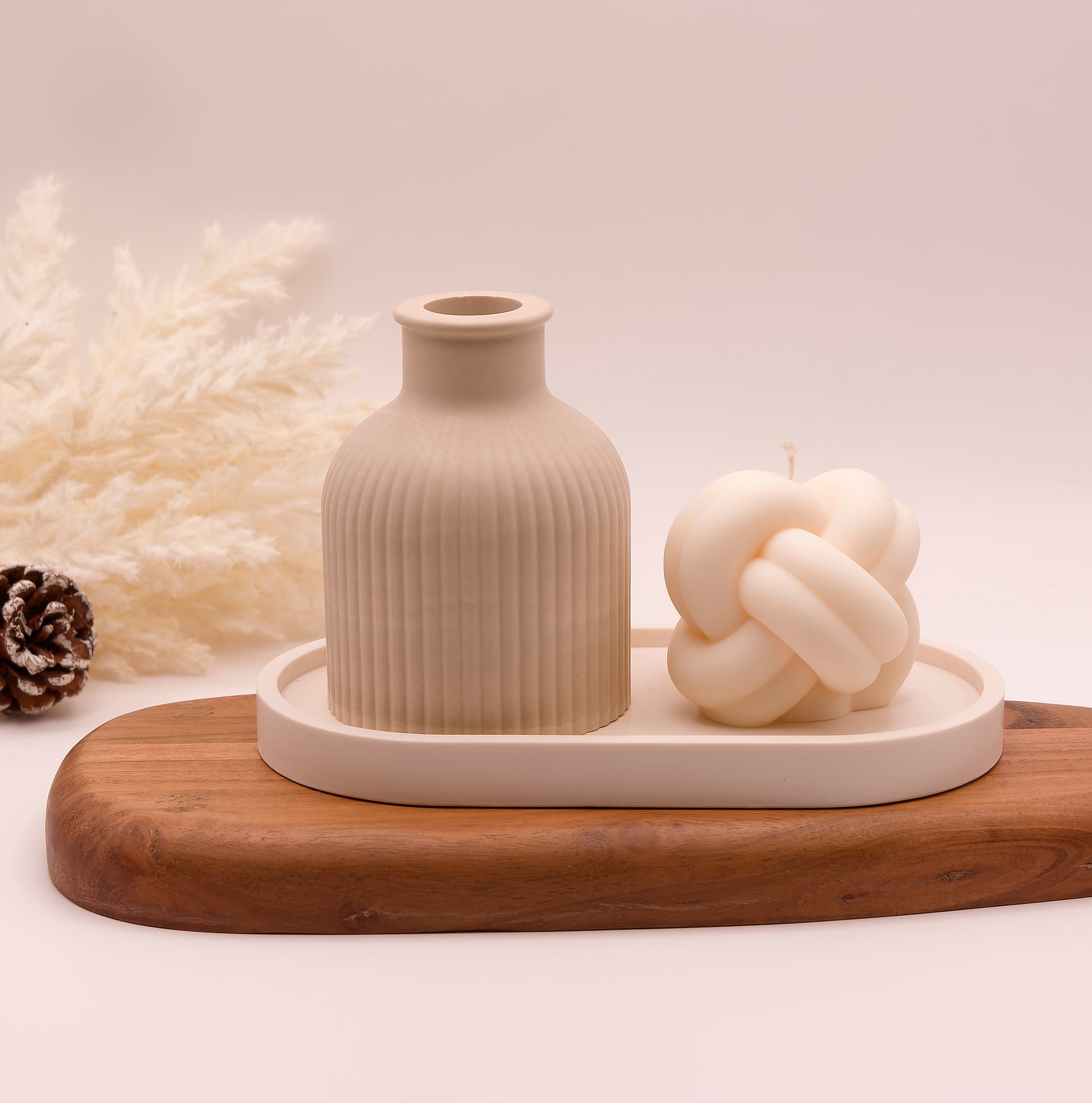 Vase en jesmonite - Amalia - L'Atelier de Silaya