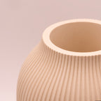 Vase en jesmonite Jade