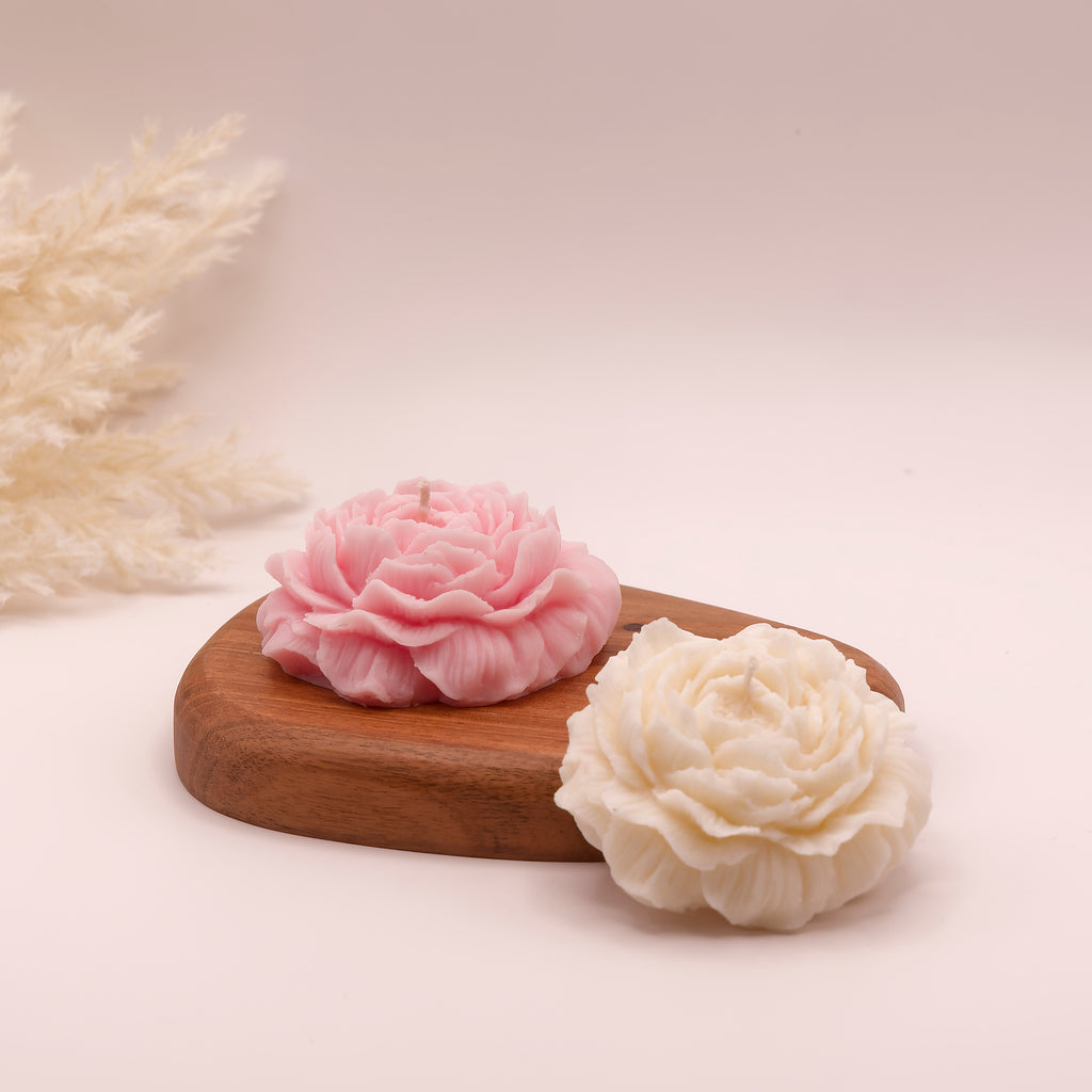 Bougies décoratives en forme de fleur