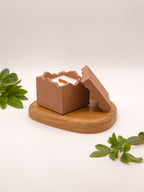 Bougie Bianca - Parfum Cuir et bois - L'Atelier de Silaya