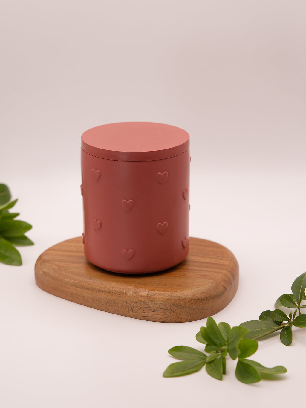Bougie Love - Parfum Cerise - L'Atelier de Silaya