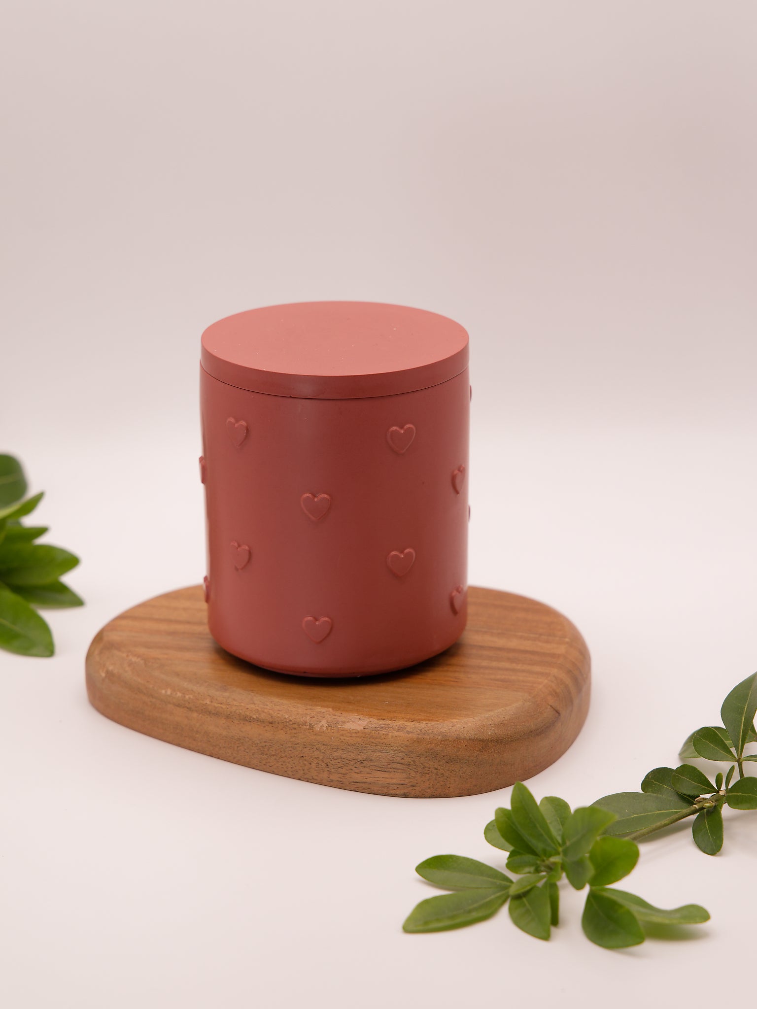 Bougie Love - Parfum Cerise - L'Atelier de Silaya