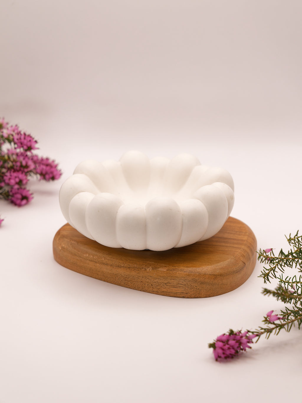 Plateau en jesmonite Nuage - L'Atelier de Silaya