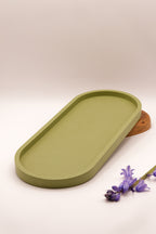 Grand plateau en jesmonite Helena