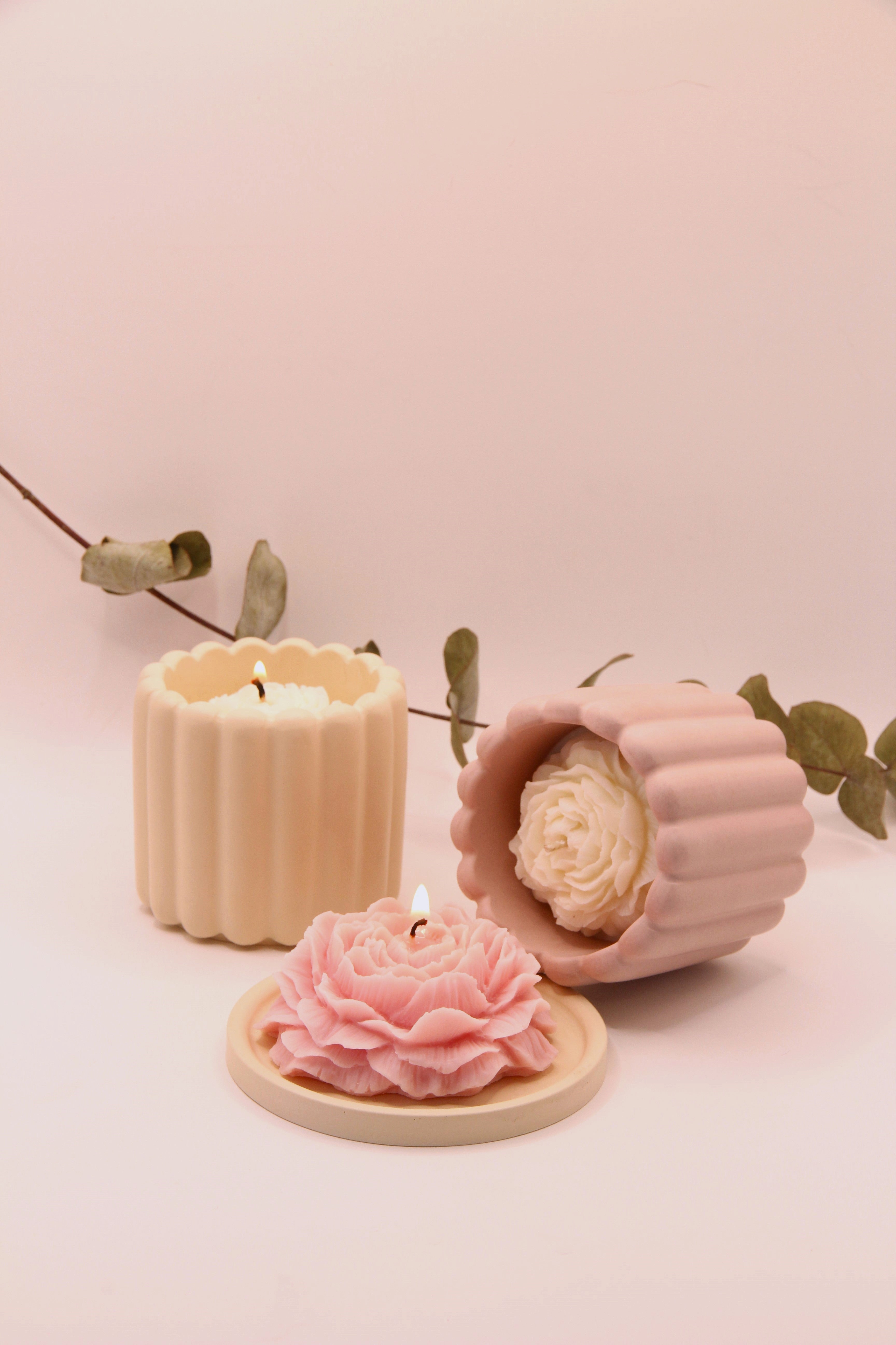 Bougie Angela - Parfum Rose