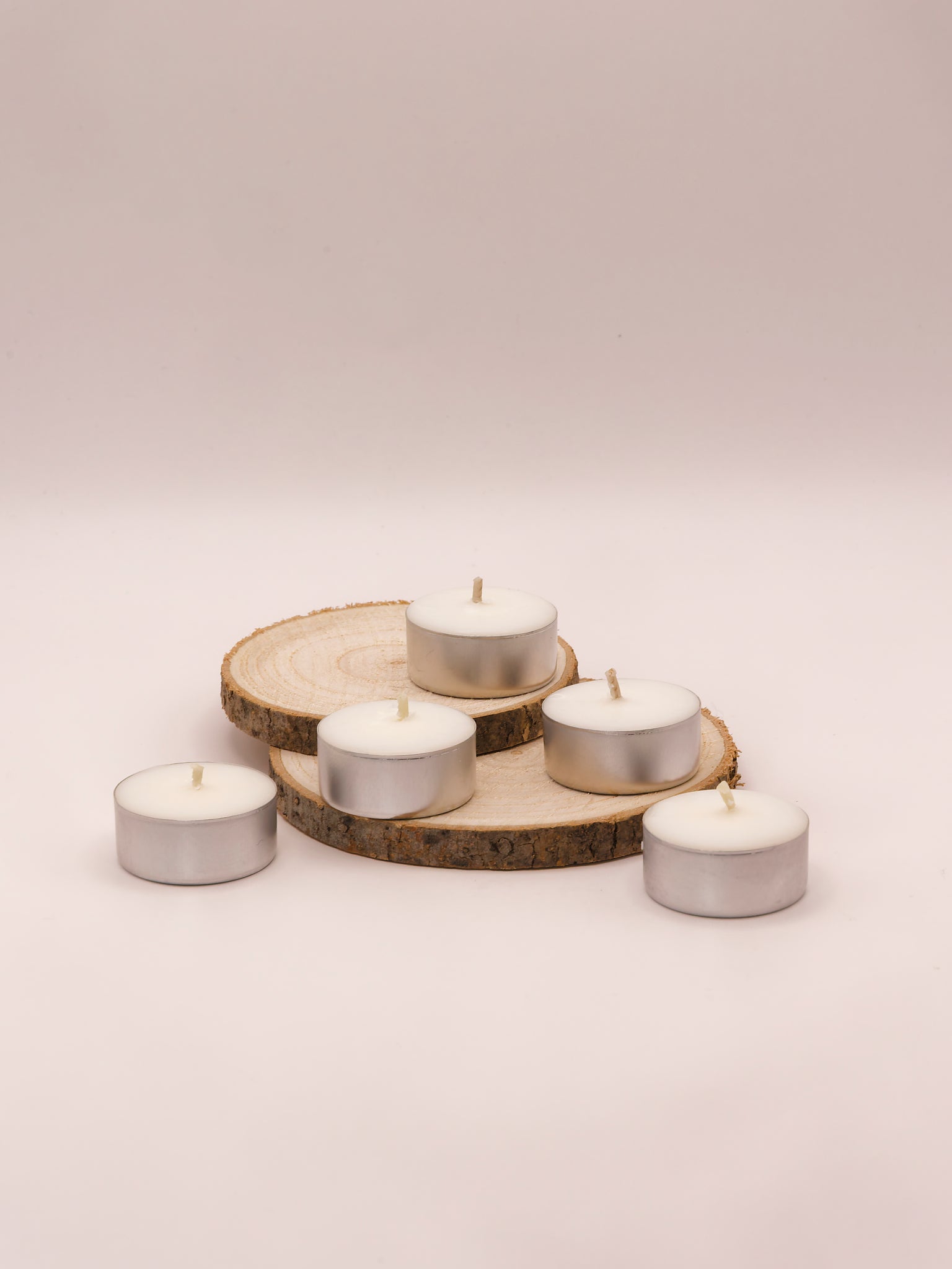 Lot de bougies chauffe-plat en cire végétale
