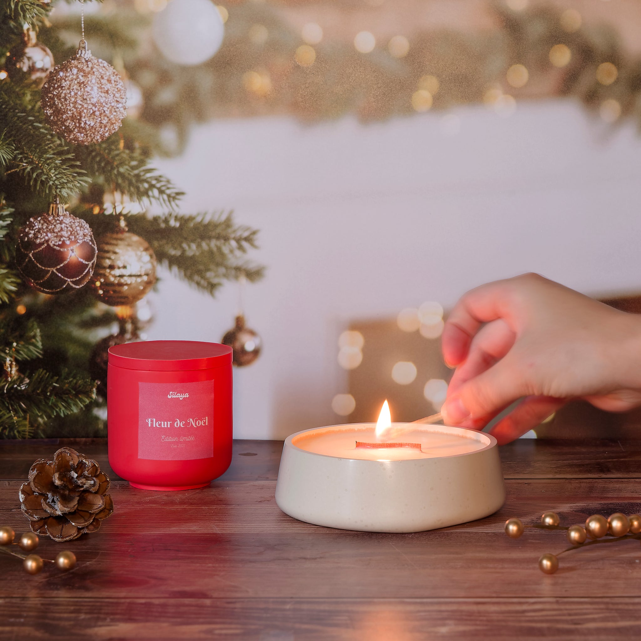 Bougie Gemma - Parfum Fleur de coton